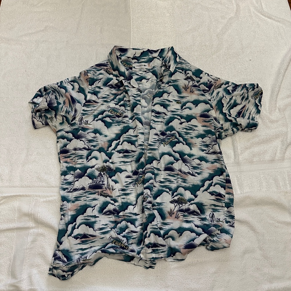 Men's Lacoste Patterned Shirt